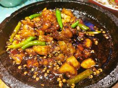 酱爆石锅蛙-绿茶餐厅(蓝色港湾店)