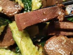 黄瓜拌牛舌-翔峰炭火鳗鱼(悦泰街里公寓店)