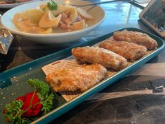 蛋黄鸡翅-新白鹿餐厅(虹桥南丰城店)