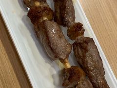 海拉尔南屯牛里脊大串（爆汁）-阿九笨鸡蛋手擀面(总店)