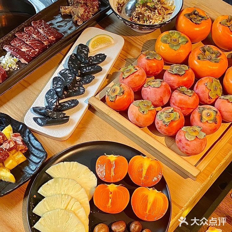 成都万圣节氛围烤肉🎃第一次吃烤柿子