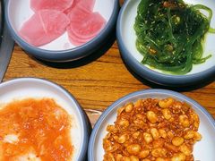 -明洞阿姨·韩式酱蟹烤肉·创意料理(三元桥店)