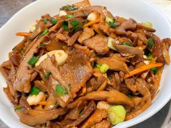 三层肉炒建瓯笋芽-四道菜·福建菜馆(新街口金鹰店)