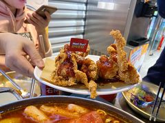 酸甜辣味双拼炸鸡-Meet Sun韩式大排档(五一广场7MALL店)