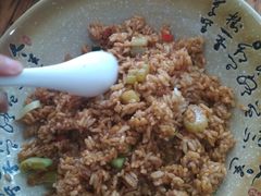酸菜炒凉粉米饭-华州老碗