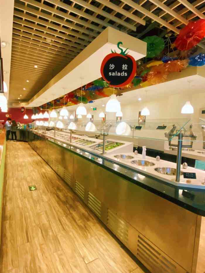 so lounge索兰至餐厅(蓝色港湾店)-"终于吃到好吃的沙拉自助,位置很好