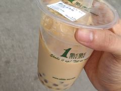 红茶拿铁-1点点(长龙地铁店)