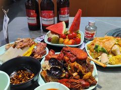 -九寸花汀海鲜烤肉自助(中东迪克店)