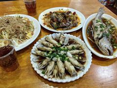 葱油蛏子-温州一家人美食(西木头市店)