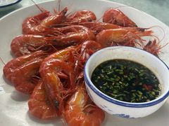 白灼基围虾-范饭椰林川湘味海鲜·椰子鸡(三亚湾椰梦长廊店)