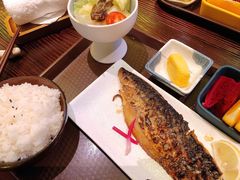 烤青花鱼定食-鸟鹏烧鸟居酒屋(熙龙湾店)