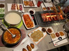 现穿羊肉串-丰茂烤串(钦州北路店)