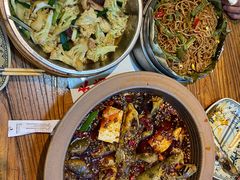 大盆有机菜花-呱呱叫民俗风味主题餐厅(沣峪口店)
