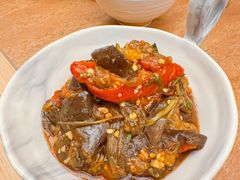 滇味凉拌茄子-浩海火燒雲傣家菜(芮欧百货店)