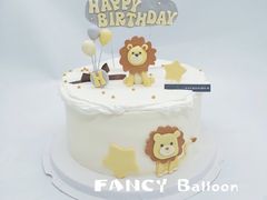 -卡比儿童蛋糕·心意定制·低脂零卡糖动物奶油FancyBALLOON(滨海店)