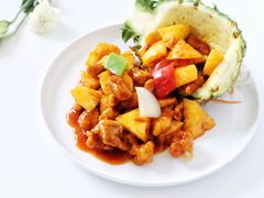 菠萝生炒骨-百草堂餐厅