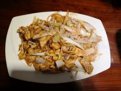 香葱爆三样-惠宾饭庄(中山路店)