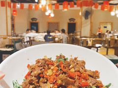 小炒黄牛肉-格塘人家·山泉水煮鱼(望兴家园店)