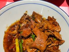 油爆土猪肝-荆九爷爆炒桥头三嫩(浙大店)