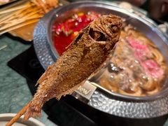 椒麻小黄鱼-牛New寿喜烧(金鹰世界店)