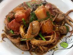 八爪鱼炖红烧肉-叶存利海鲜大馅饺子(海宁路总店)