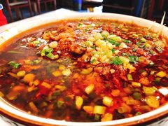 水煮肉片-节节香.成都非遗肥肠粉(总店)