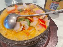 石锅海胆豆腐-柒园·三十年创意杭帮菜(龙湖滨江天街店)