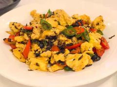 地皮菜炒鸡蛋-九十九顶毡房(阜石路店)