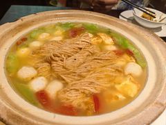 丝瓜鱼丸炖馓子-永安鱼庄·镇江菜(东吴路店)