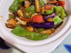 虎皮辣子烧茄子-撒拉花儿·新疆菜·清真(太阳宫店)