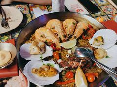 传统西班牙海鲜饭-BROWNSTONE布朗石西班牙餐厅(富城店)