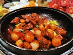 铁板牛肉粒-新荣记(西溪湿地店)