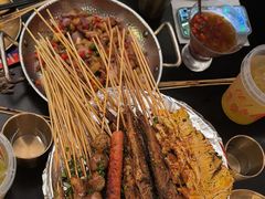 烤大青甜虾-何师烧烤Pro ·江湖川菜·小龙虾·精酿(太古里旗舰店)