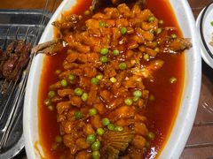松鼠鱼-老兰家传统烧烤炒菜泡馍(小南门店)
