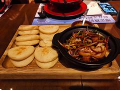 炒烤羊肉夹馍-北方馆(澳门伦敦人店)