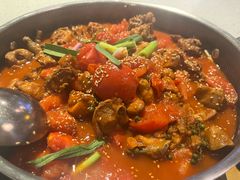 -贵州辣子鸡番茄鸡