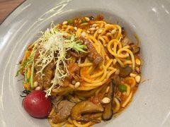 辣味茄汁澳洲肥牛意面-Pennehut畔尼意面(合肥万象城店)