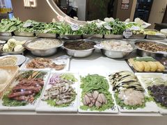 -滨海小渔村·海肠捞饭·鲅鱼水饺·特色老火鱼丸汤(华田店)