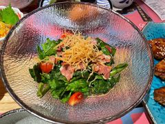 获奖的菠菜培根沙拉-有喜屋·日料·居酒屋(旭辉广场店)