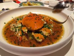 葱油蒸红膏蟹-玫瑰厅上海菜(兴国路店)