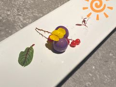 像星空般的红酒鹅肝-木守西溪溪隐餐厅