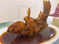 罾蹦鲤鱼-奥华餐厅·老张记(台基厂店)