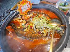 -探鱼·鲜青椒爽麻烤鱼(苏宁广场店)