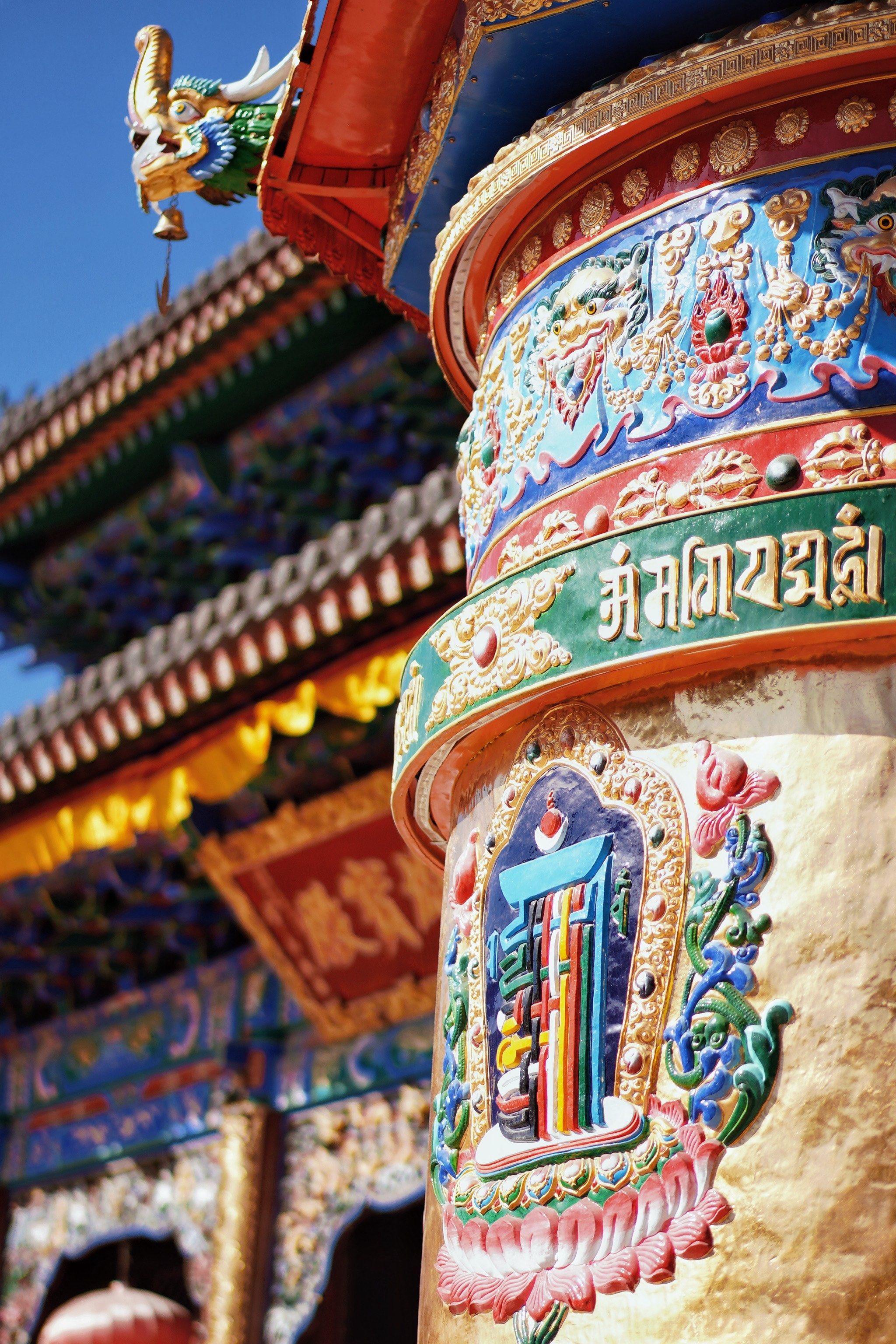 五台山上最美藏传佛教寺院-广化寺