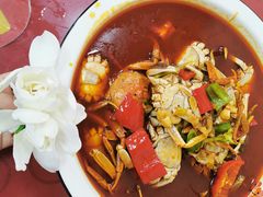 香辣蟹-魏四小鱼锅贴王