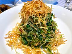 巧拌豆苗-四季民福烤鸭店(王府井灯市口店)