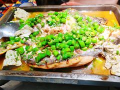 鲜青椒烤鱼-探鱼·鲜青椒爽麻烤鱼(银泰城店)