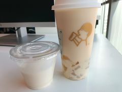 热酒酿桂花冻-喜茶(北京华贸购物中心店)