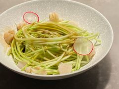 瓜丝捞扇贝-木守西溪溪隐餐厅