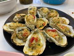 炭烤生蚝-覃记海鲜美食餐厅